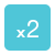 icons8-x2-50